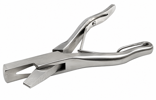 15 cm veterinary ear notcher for livestock identification and animal management