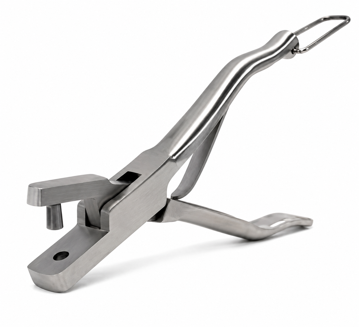 15 cm O-shaped ear notcher for veterinary livestock identification