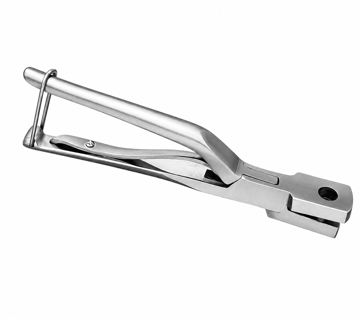 23 cm O-shaped veterinary ear notcher for livestock identification and animal management