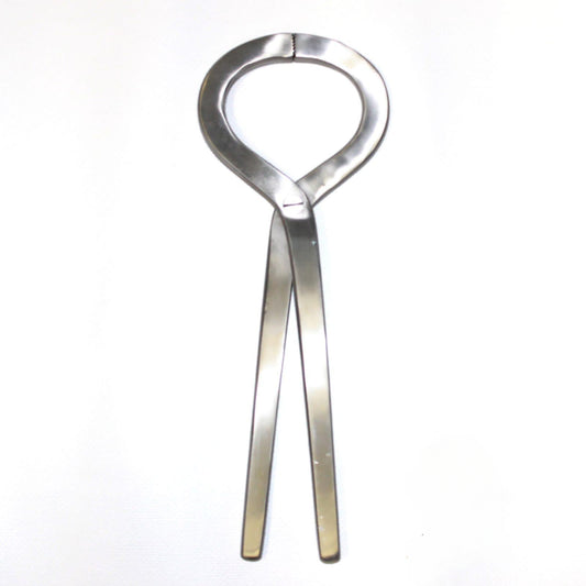Stainless steel large hoof instrument for veterinary hoof trimming and livestock hoof care