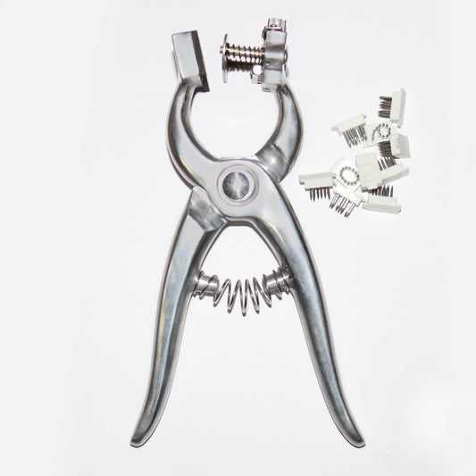 Veterinary castrator pliers for livestock castration and animal care