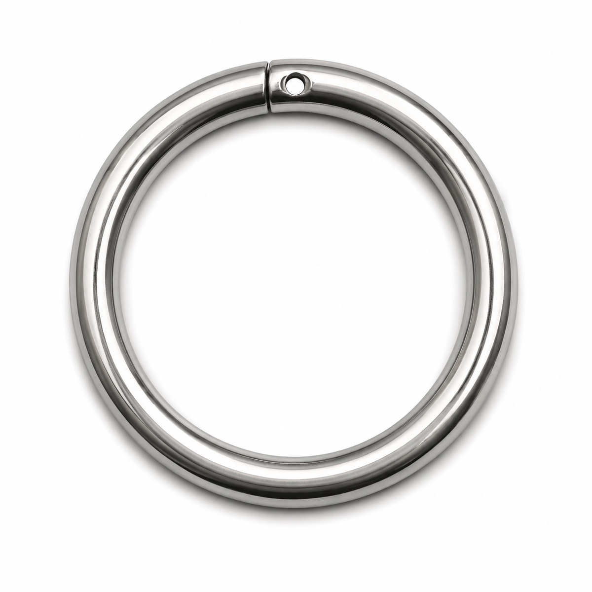 Bull Ring Stainless 3" 3/8 – full veterinary surgical instrument view