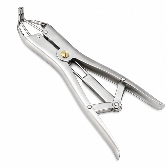 Elastrator Stainless Steel – full veterinary surgical instrument view