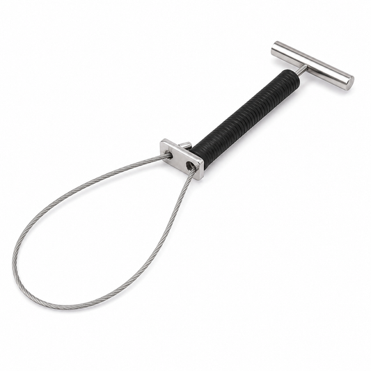Pig Hook Catcher – full veterinary surgical instrument view