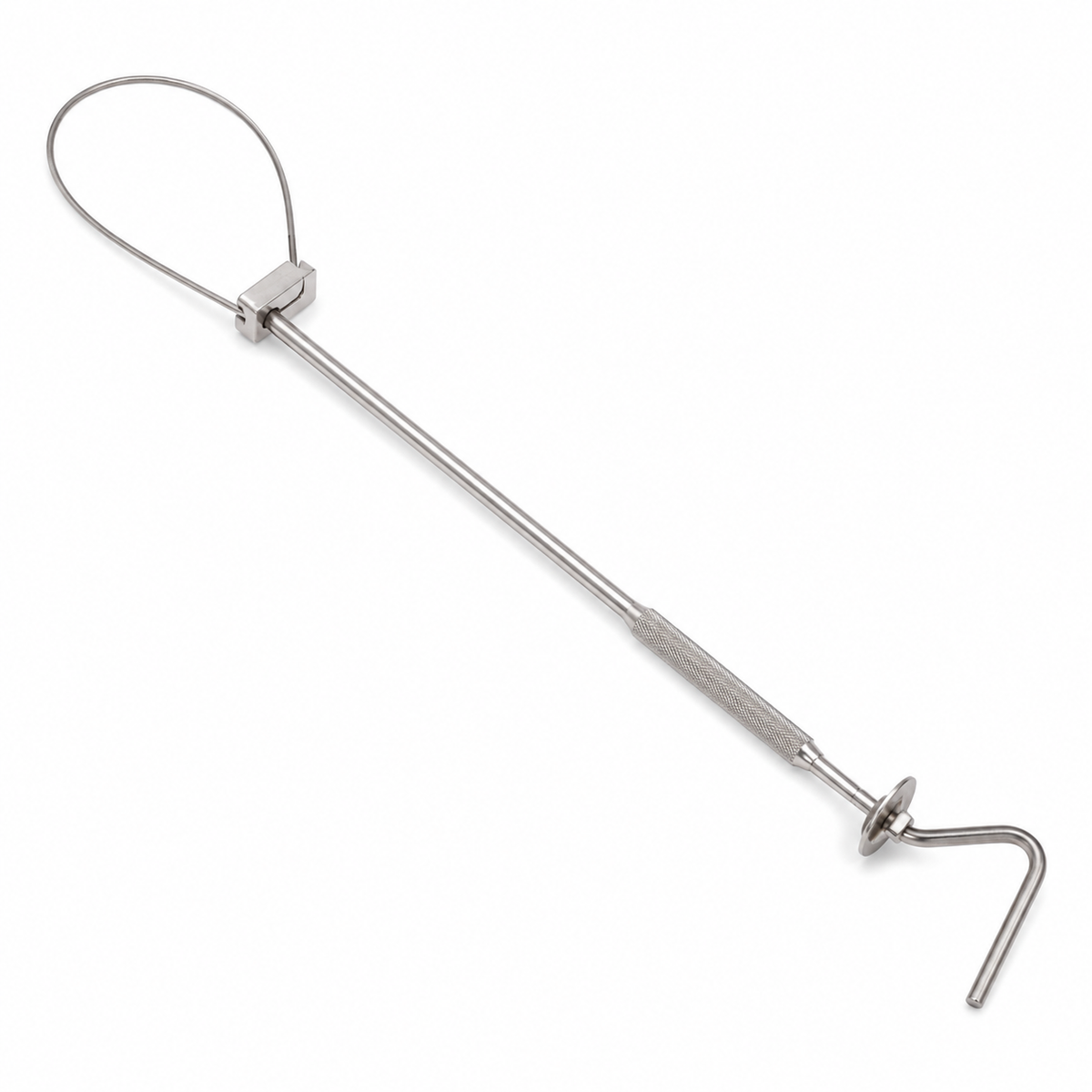Pig Hook Catcher snout loop close-up detail
