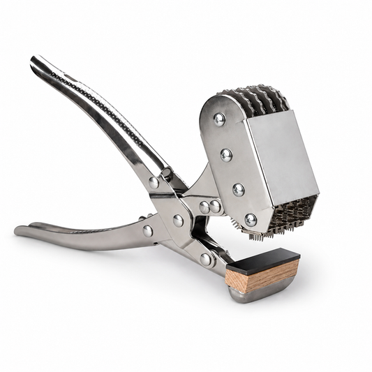 Rotary Tattoo Plier #5 – full veterinary surgical instrument view
